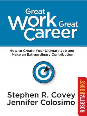 Great Work, Great Career - ebook